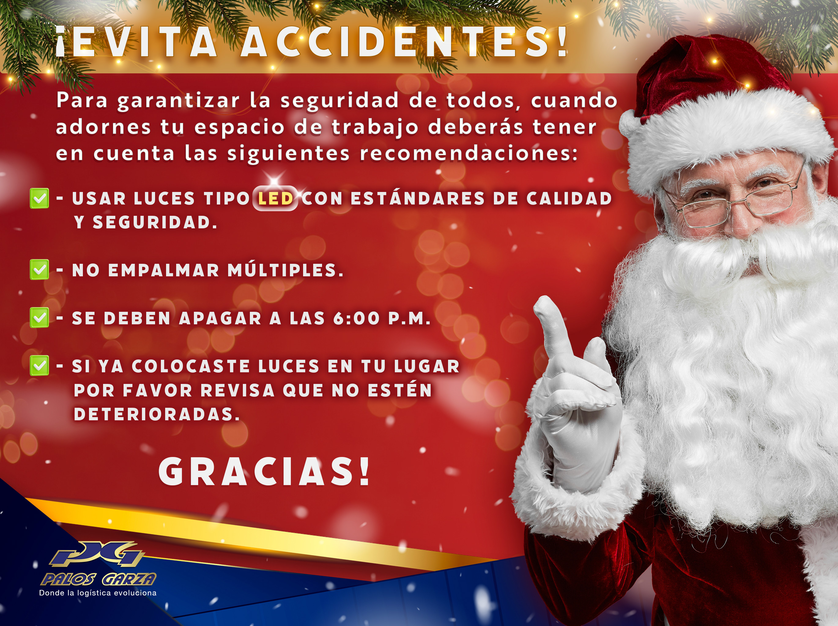 Aviso Interno- ¡Evita Accidentes!